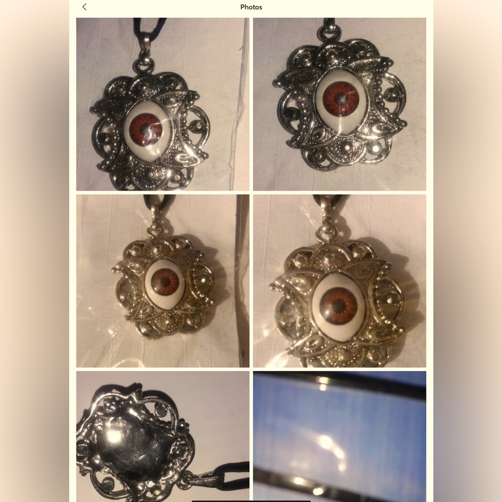 Greek Evil Eye Suede Necklace lt501-3brn
Evil Eye new vintage from Greece 🇬🇷